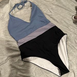 One piece bathing suit